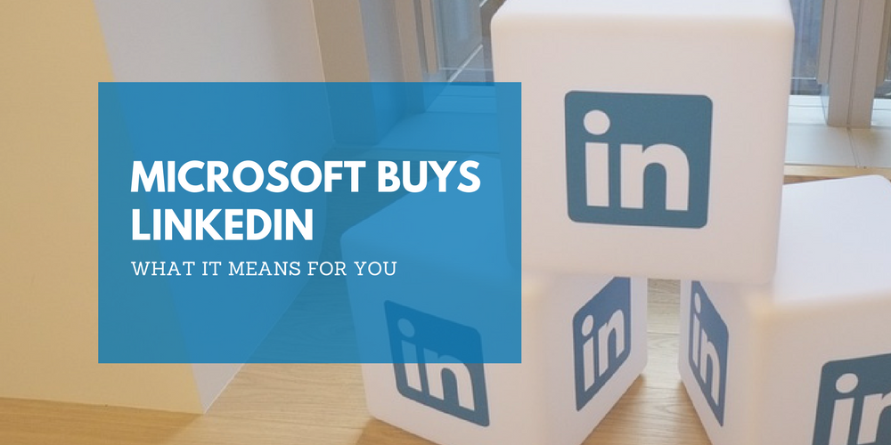Cubes showing the LinkedIn logo
