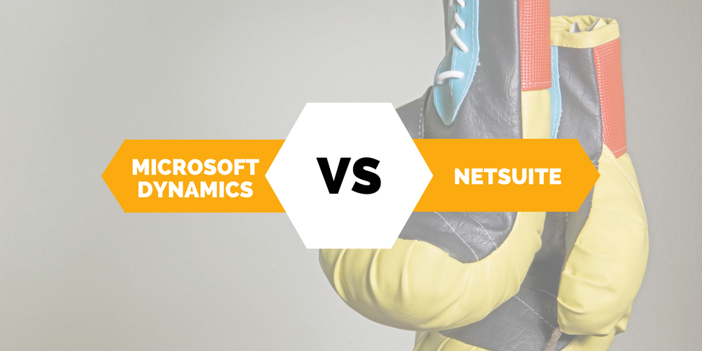 Boxing gloves representing Microsoft Dynamics vs NetSuite