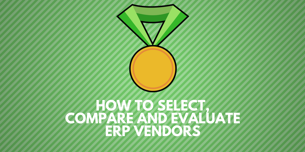 Medal such as would be metaphorically awarded to a selected ERP vendor