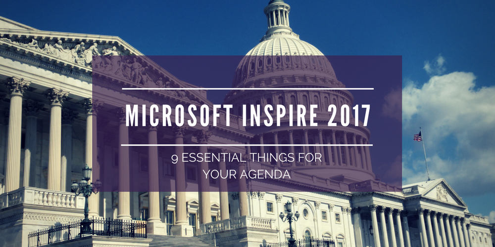 Washington buildings near Microsoft Inspire 2017