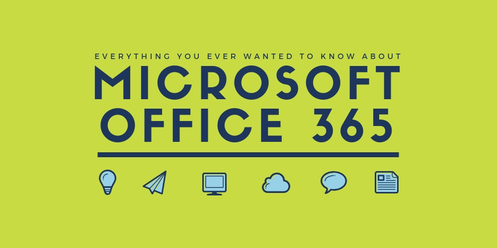 Microsoft Office 365 logo. Word, PowerPoint, Excel, Scype, Access